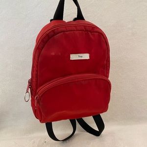 Aritzia TNA Mini backpack (Red)
